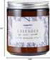 Indigofairs 7oz 40 Lavender Scented Candle - Soy Wax Aromatherapy Candle for Stress Relief & Relaxation Hours Long