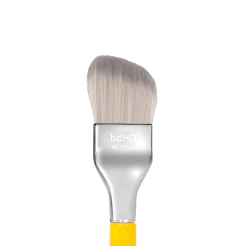 Bdellium Tools Studio Series 951 Small Slanted Double Dome Blender Makeup Brush - Professional, Yellow, 1pc