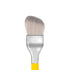 Bdellium Tools Studio Series 951 Small Slanted Double Dome Blender Makeup Brush - Professional, Yellow, 1pc