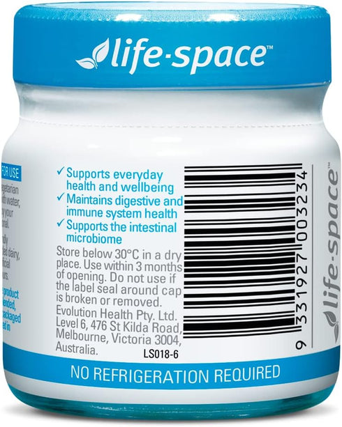 Life-Space Probiotic Supplements – Premium Broad Spectrum Probiotics for Women, Men and Adults – Shelf-Stable 32 Billion CFU & 15 Strains Probiotics – for Digestive and Immune Support – 30 Capsules