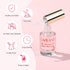 SAVILAND 15ml Dip Powder Liquid Set, 10 Pcs Base/Top Coat, Activator Brush Saver Nail Set Gift for Daughters