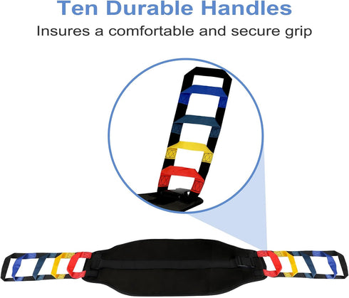 Transfer Sling, Transfer Belt for Elderly, Gait Belts for Seniors, Heavy Duty Patient Lift Belt, Mobility Lifting Aid