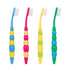 SmileGoods Y263 Child Toothbrush, 26 Tuft, Bubble Grip, Assorted Colors, Bulk Pack of 72