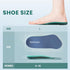 Plantar Fasciitis Insoles for Heel Pain Relief, 3/4 Length Orthotics Support Inserts for Work Boots, Women's 6-10, 1