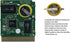 Tabbed CR2025 3V Lithium Battery with Solder Tabs for Nintendo Gameboy and Gameboy Color Replacement