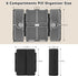 Lables,6 FYY Travel Pill Organizer with Blank Compartments Magnetic Pill Organizer Pill Box for Purse Pocket to Hold