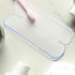 Cabilock Large Case Organizer Toothpaste Blue, Portable Storage Plastic Case Holder for Camping Toothbrush