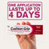Cushion Grip Thermoplastic Denture Adhesive, 1 oz - Non-Glue Adhesive for Tightening Loose Dentures (Pack of 2)