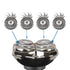 Shaver Replacement Blades, Electric Razor Replacement Head, 4-Pack