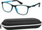 Yogo Vision Kids Blue Light Blocking Glasses, Computer Eyeglasses for Boys and Girls, Square Frames to Reduce Glare