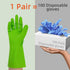 Cleanbear Cleaning Gloves, Large Reusable Nitrile Glove Set of 3 Pairs for Household Cleaning, 12 Inches