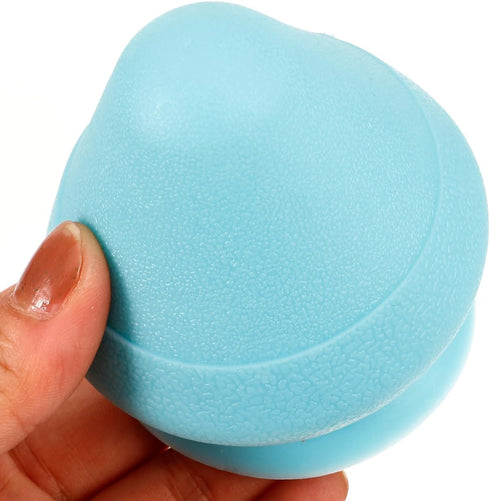 Ipetboom 2.87X2.75X2.75 Inches Multifunctional Fascial Foot Massage Ball for Back Neck Waist Pain Relief Handheld Deep