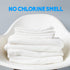 Laundry Whitener Sheets, 60 Count, Chlorine Free, Fragrance Free Bleach for White Clothes