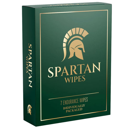 SPARTAN WIPES 7% Benzocaine Topical Wipes for Men | External Use | Gentle Formula