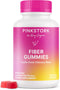 Pink Stork Prenatal Fiber Gummies for Women - 3g Prebiotic Inulin, Natural Pregnancy & Postpartum Stool Softeners