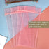 Package 30pcs HRX Organza Wine Bags Pink, Sheer Mesh Bottle Gift Pouches Wine Covers Dresses with Drawstring