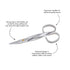 Tweezerman Stainless Steel Nail Scissors