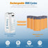 winbasic 4 1 Cable,1.5V 5600mWh (6 Pack) Rechargeable Lithium D Batteries with in USB-C Charging D Size Cell Battery