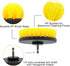 18 Pcs Drill Brush Attachments Set, Power Cleaning Scrub Brushes with Long Attachment for Tile Floors & Car Detailing