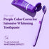 HIMALAYA PINKSALT Purple Toothbrush, Medium Toothbrushes for Adults, Gentle Plaque Remover with Tapered Bristles