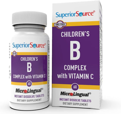 Superior Source Child B-Complex Vitamins, 60 Tablets
