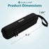 caseling Hard Toothbrush Travel Case for Philips Sonicare Protective Clean 4100, Portable Holder with Easy Grip Strap