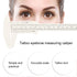 Eyebrow Tattoo Ruler, 8 Types Adjustable Microblading Measuring Ruler for Beginners or Professionals
