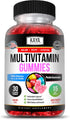 Kaya Naturals Adult Multi Vitamin Gummy, Strawberry Flavor, Biotin, Vitamins A, C, E, Zinc, B-12, 60 Gummies