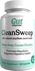 CleanSweep Capsules for Healthy Bowel Movements, Digestive Health Support, Natural Psyllium Seed Husk, 90 Capsules