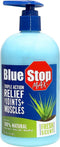 Blue Stop Max Muscle & Joint Relief Gel - Fast-Acting Cream for Sore Muscle, Back & Neck - 16 Oz Pump Bottle