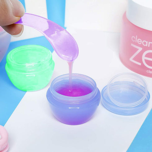 Vitog TSA Approved Travel Bottles Set, Leak Proof Silicone Toiletries Containers, Refillable Lotion Shampoo Conditioner