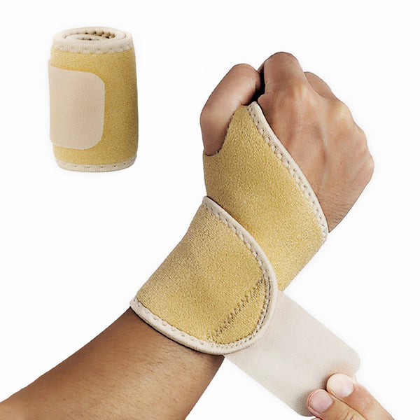 NuCamper Wrist Brace - Carpal Tunnel for Men Women, Lightweight Adjustable Support for Pain Relief