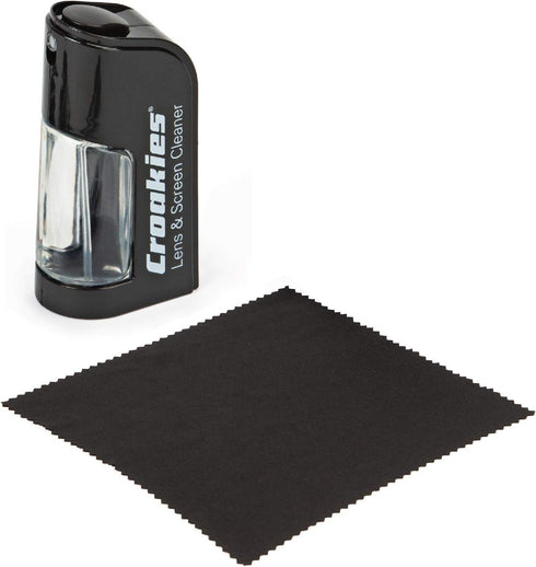 Croakies All-in-one Cleaning Kit | Lens Care Travel Kit with Pump and Microfiber Cloth