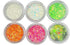 PrettyG 5 Boxes Set Luminous Star Nail Art Glitter, Glow in The Dark 3D Holographic Sparky Star Shape Stickers for DIY
