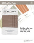 Heliums Large Bobby Pins - Auburn Red, 2.5 Inch Extra Long Wavy Hair Pins, 24 Pack