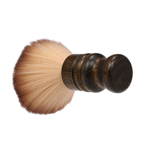 Large Neck Duster Brush, Anself Soft Barber Face Cleaning Hairbrush, Wooden Handle