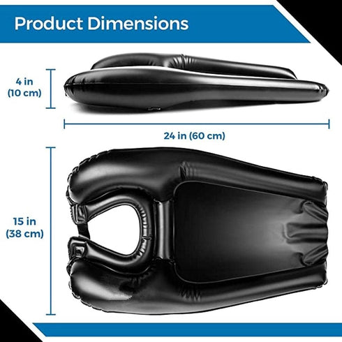 Kangmeile Inflatable Hair Washbasin, Portable Hair Shampoo Tray, Washing Tray, Salon Equipment, Mobile Beauty Bowl