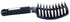 PERFEHAIR Natural Boar Bristle Hair Brush, Curved Vented Detangling Blow Dry Brush for All Hair Types