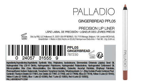 Palladio Precision Lipliner - Gingerbread