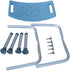 XIAOSENLIN 450lbs 7 Blue Shower Chair Shower Stool Bath Seat Chair Bathroom Chair, Levels Height Adjustable Bath Bench