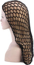 Qianmome Women Soft Rayon Snood Hat, Crocheted Hair Net Cap in Mixed Colors