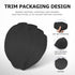 3D Men Enlarge Front Pad, 4 PCS Thickened Sponge Cushion Swim Trunks Cup Crotch Pad - Protection Enhancement Cup Pouch