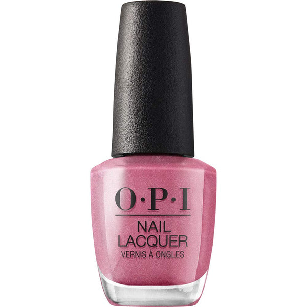 OPI Nail Lacquer Nail Polish, Sheer Light Nude Pink Shimmer, Vegan, Fast Drying, Streak Free