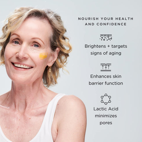 JSHealth Vitamin C Serum for Face, Brightening Hyaluronic Acid Anti-Aging Serum, Hydrating Facial Serum with Niacinamide