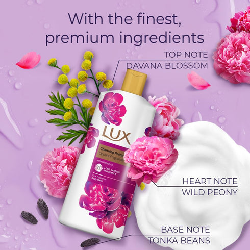 LUX Charming Peony Shower Gel 600