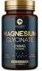 Magnesium Pills Extra Strength, Chelated for Ultra Absorption, Magnesium Glycinate Supplement, 180 Tablets