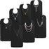 TOCKONIMN Adult Bibs for Eating Women Washable - 7 packs Senior Elegant Bib