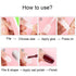 Square Nail Tips Half Cover, 500Pcs Clear Acrylic French Short False Nails with Box