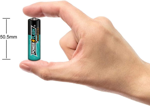 AA Batteries - 24 Industrial Pack - Ultra Long Lasting All Purpose Double A Alkaline Battery (24 Count)