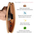 Silicone Makeup Brush Holder Travel Case - Organizer for Brush Sets & Makeup Tools, Protects Accessories, Khaki (7.8 *